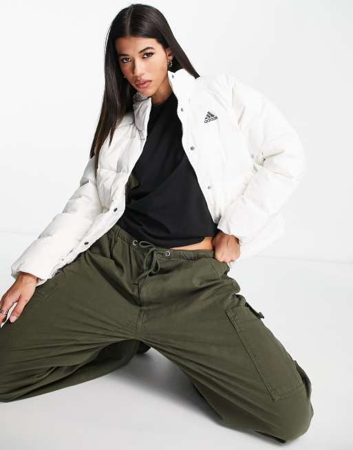 Chaqueta blanca de adidas Outdoor, 4 de 4