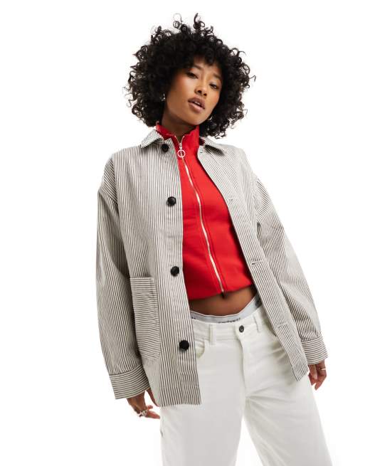 Chaqueta blanca Haywood de Carhartt WIP