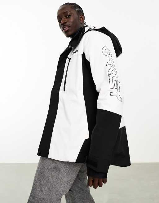 Chaqueta blanca y negra TNP Bzi de Oakley 