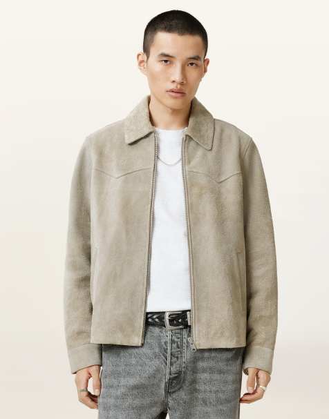 Chaqueta blanco avena Tacoma de AllSaints - view 1