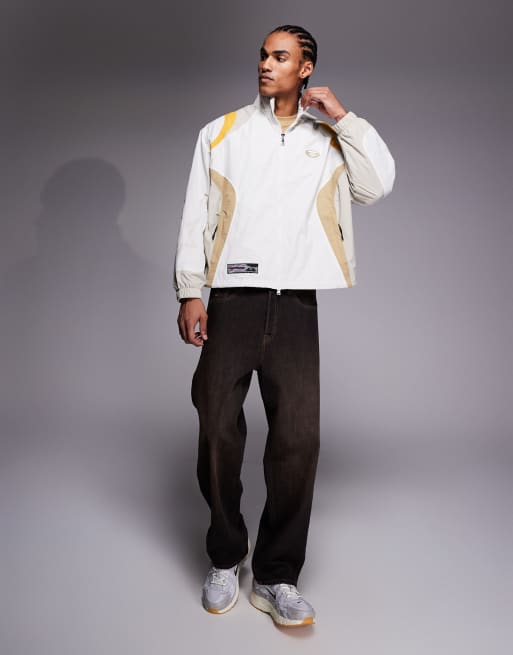 Chaqueta blanco hueso ligera de estilo motocross de AAPE BY A BATHING APE®, 2 de 5