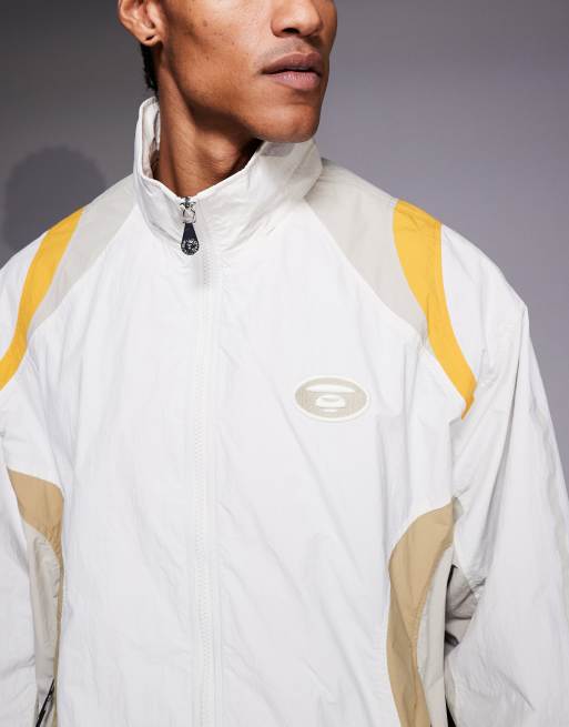 Chaqueta blanco hueso ligera de estilo motocross de AAPE BY A BATHING APE®, 5 de 5
