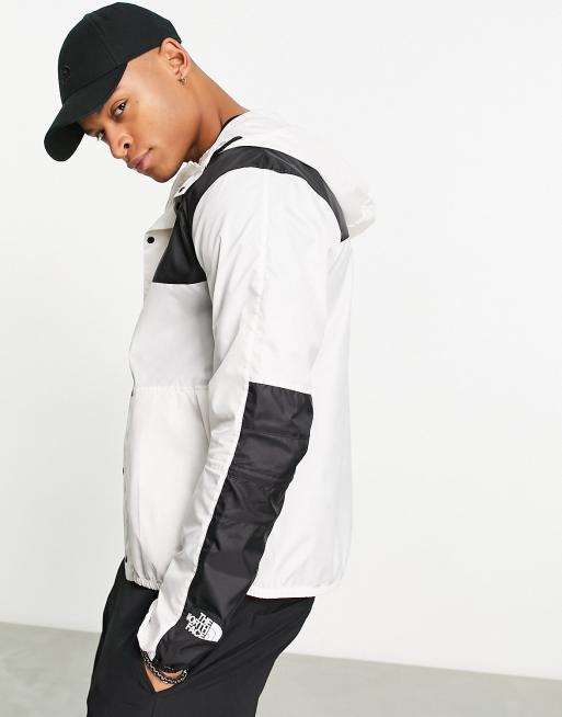 Chaqueta blanco hueso y negro impermeable Seasonal Mountain 1985 de The North Face