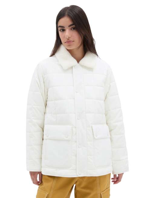 Chaquetas vans mujer sale blanco