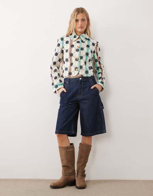 Chaqueta blanco marfil Cassie Mod de Free People, 2 de 4