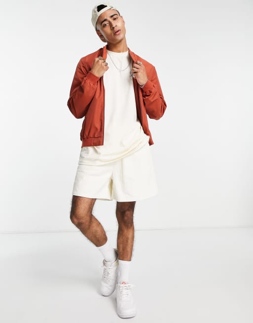 Chaqueta bomber color óxido de tejido ligero de ASOS DESIGN, 3 de 4