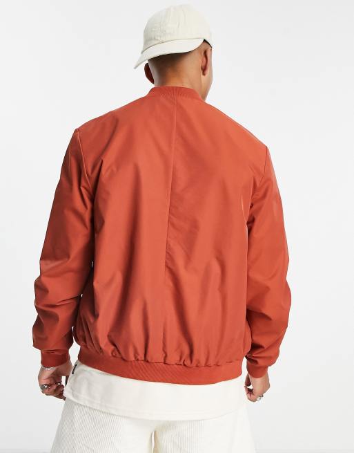 Chaqueta bomber color óxido de tejido ligero de ASOS DESIGN, 4 de 4