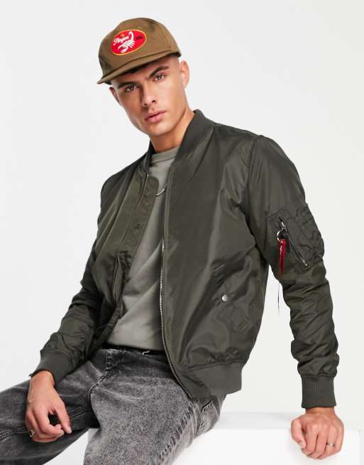 ALPHA INDUSTRIES Chaquetas Hombre Chaqueta Tipo Aviador MA-1 Tt