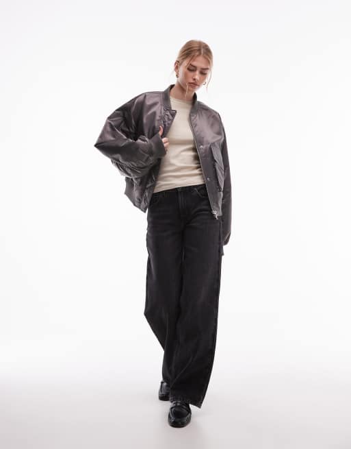 Chaqueta bomber gris oscuro de & Other Stories , 3 de 4