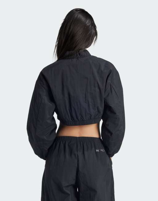 Chaqueta bomber negra acolchada City Escape de adidas Performance, 4 de 4