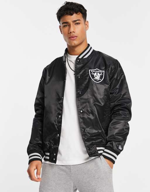 Mitchell & Ness NFL OAKLAND RAIDERS HEAVYWEIGHT JACKET - Chaqueta de  entrenamiento - black/negro 