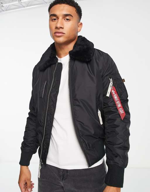 Chaqueta alpha industries negra top