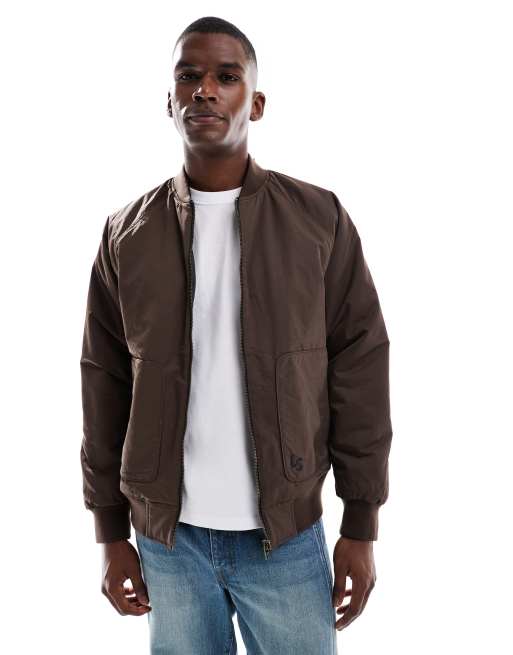 Chaqueta bomber negra de estilo sukajan con diseño reversible Madera de Levi's, 5 de 5