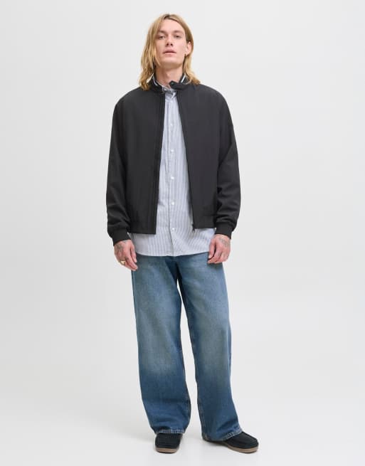 Chaqueta bomber negra de Jack & Jones, 3 de 6