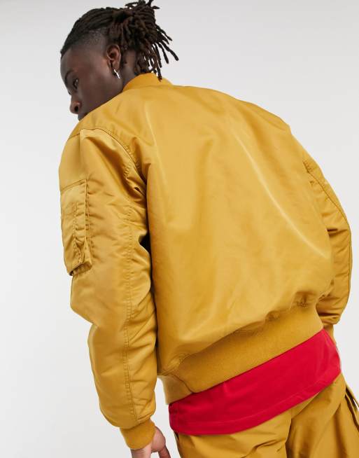 Chaqueta bomber reversible color arena Flight MA 1 de Nike Jordan