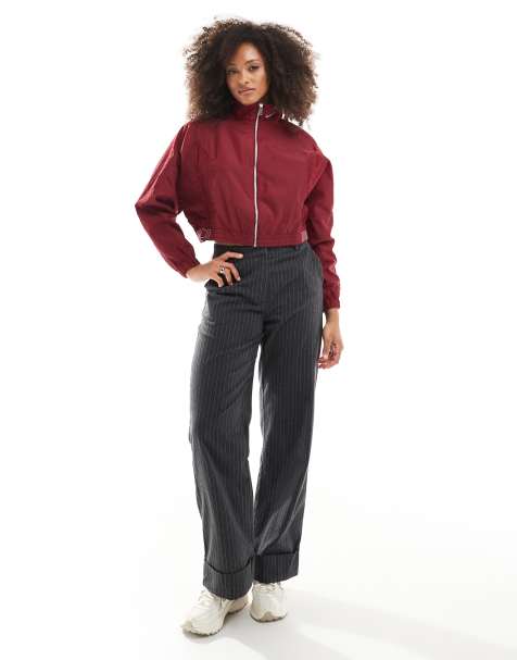 Chaqueta burdeos con logo de tejido liso Gym Life de Nike - view 1