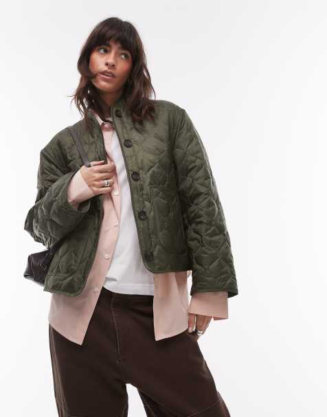 Chaqueta caqui guateada de ARKET - view 1