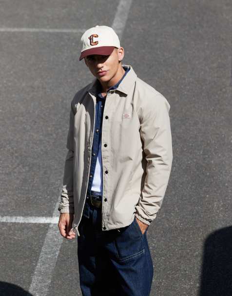Chaqueta color arena estilo entrenador Oakport exclusiva en ASOS de Dickies - view 1
