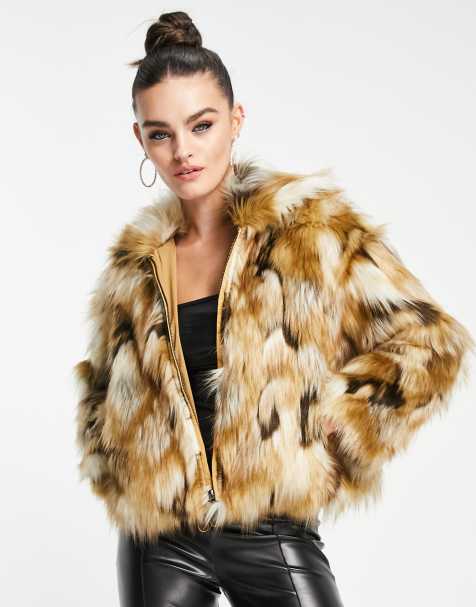 Chaqueta piel pelo mujer store