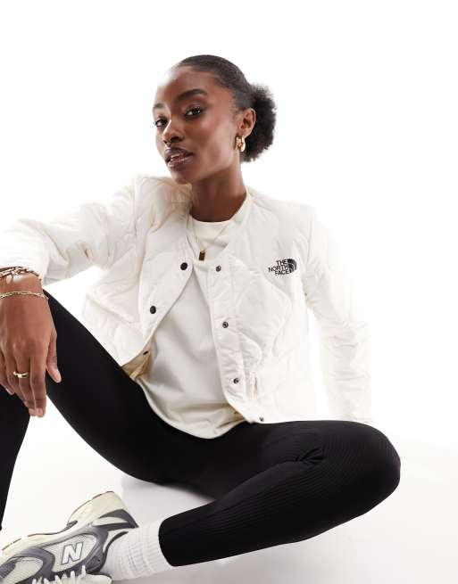 Chaqueta color crema acolchada Ampato exclusiva en ASOS de The North Face