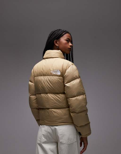Chaqueta color piedra acolchada 1996 Retro Nuptse de The North Face, 4 de 4