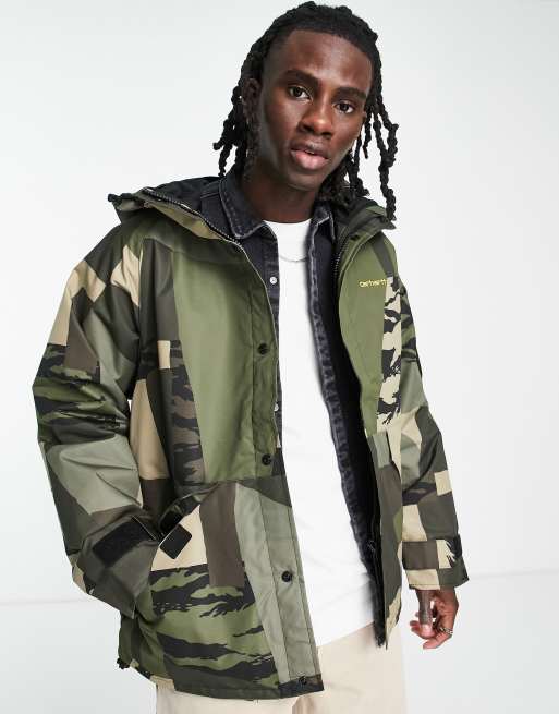 Chaqueta con diseño de camuflaje de Carhartt WIP |