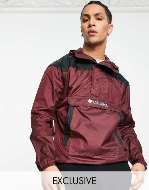 Garantizar Condensar Mucho Chaqueta cortavientos burdeos Challenger exclusiva en ASOS de Columbia |  ASOS