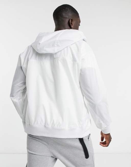 Cortavientos nike blanco discount