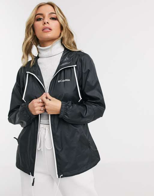 Chaqueta cortavientos en negro Flash Forward de Columbia