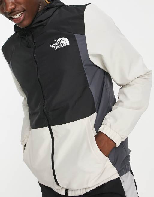 Chaqueta cortavientos gris y negra Mountain Athletics FlashDry de The North Face Training