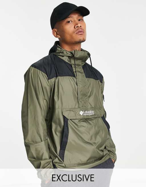 cortavientos verde exclusiva en ASOS de Columbia | ASOS