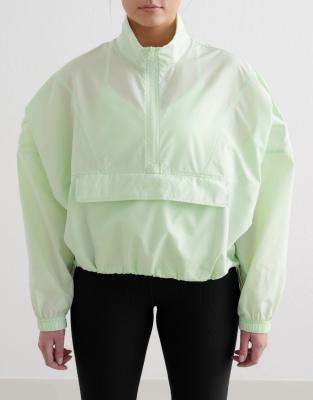 Chaqueta cortavientos verde menta Balance de Aim'n - view 1
