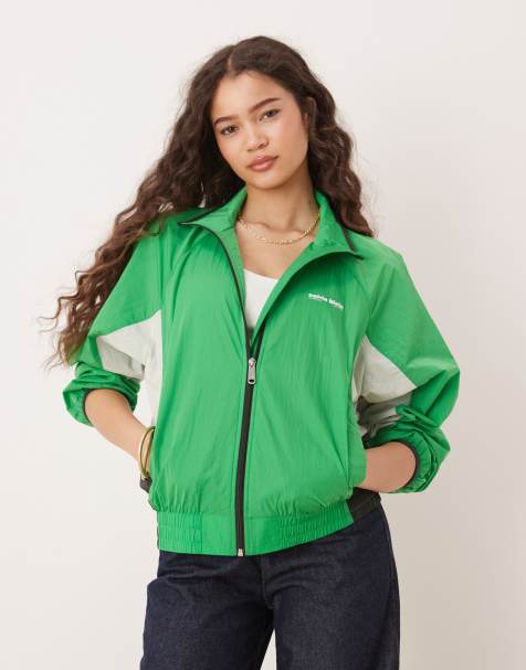 Chaqueta cortavientos verde retro de Calvin Klein Jeans - view 1
