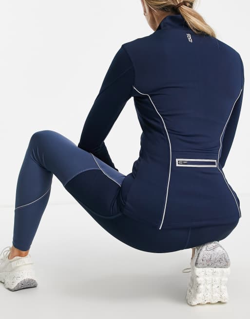 Chaqueta de capa media de felpa con ribetes reflectantes de ASOS 4505, 2 de 4