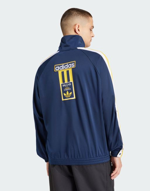 Chaqueta de chándal azul Adicolor Adibreak de adidas