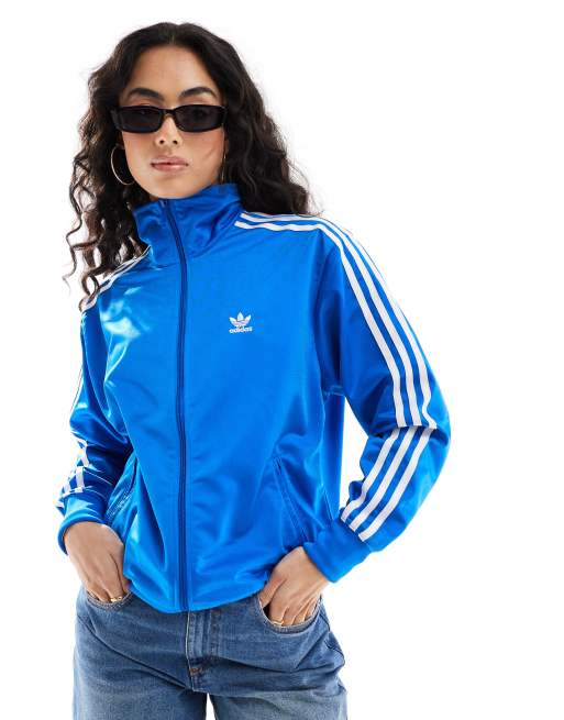 Chaqueta de chándal azul Adicolor Classics Loose Firebird de adidas Originals