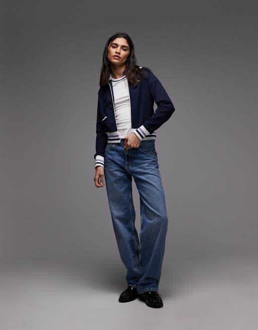 Chaqueta de chándal azul marino de estilo deportivo de Lacoste (parte de un conjunto), 2 de 4