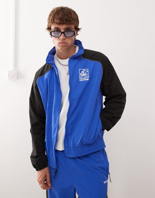 Chaqueta de chándal azul y negra Soft Serve de ICECREAM (parte de un conjunto)