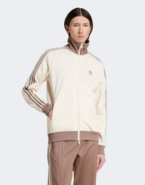 Chaqueta de chándal color crema Classics de adidas Originals - view 1