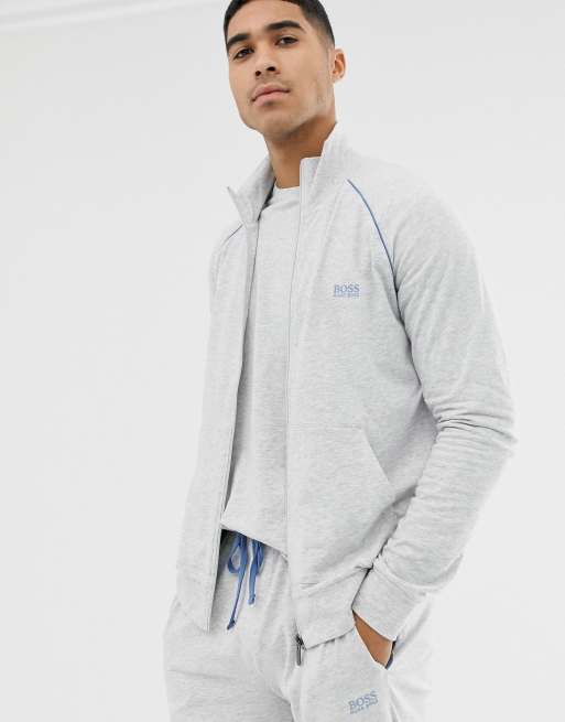 Traje gris con logo Bodywear de BOSS, 3 de 4
