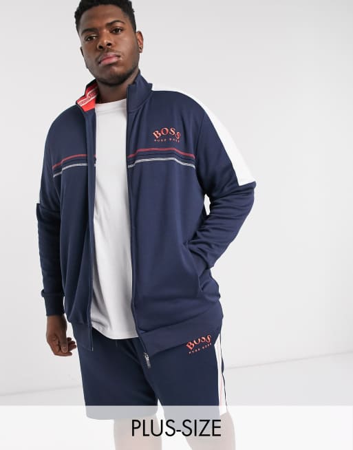 Chaqueta de chándal en azul marino Athleisure B-Skaz de BOSS
