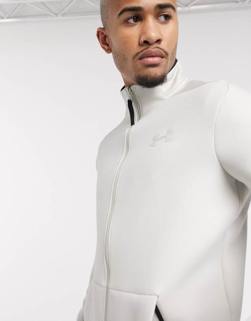 Chaqueta de chándal en blanco Training Move de Under Armour, 3 de 4