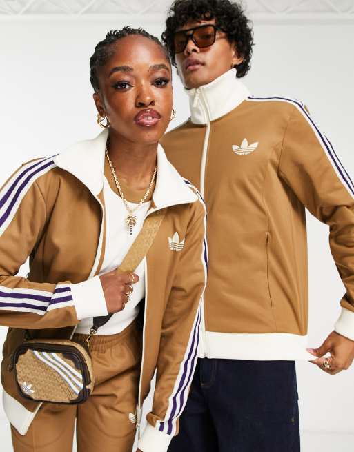 Chandal adidas marron hot sale