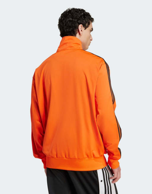 Chaqueta de chándal naranja impacto y negra Adicolor Classics