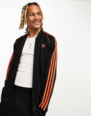 Chaqueta de chándal negra adicolor de adidas Originals | ASOS