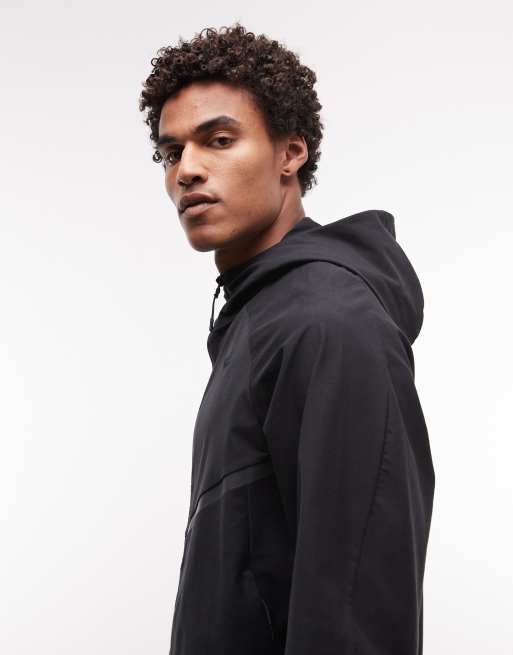 Chaqueta de chándal negra con capucha y cremallera Tech Shori de Nike, 2 de 5