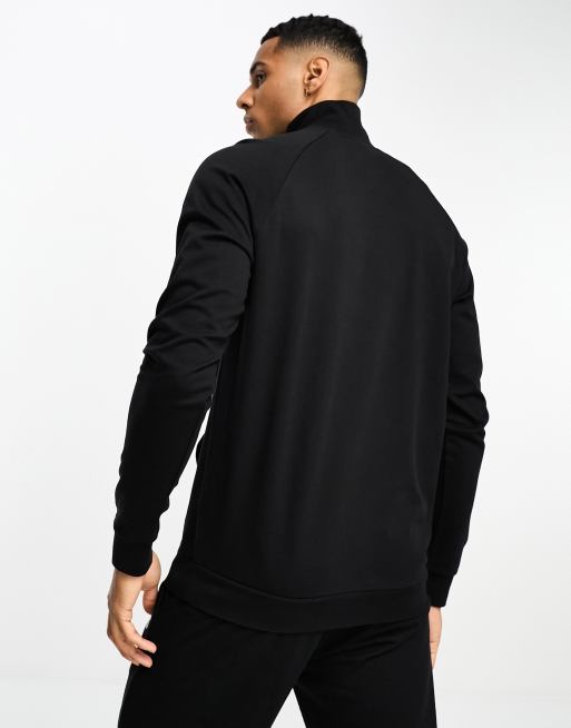 Chaqueta de chándal negra de BOSS Bodywear , 2 de 4