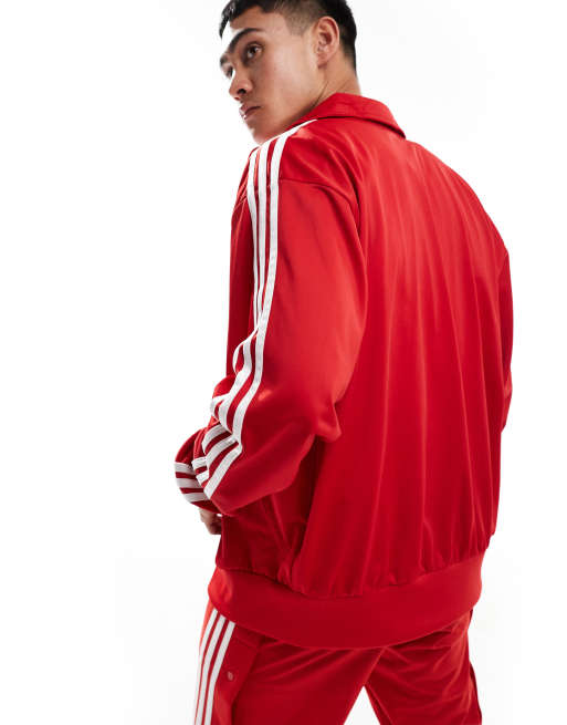 Chaqueta de chándal roja Adicolor Classics Firebird de adidas