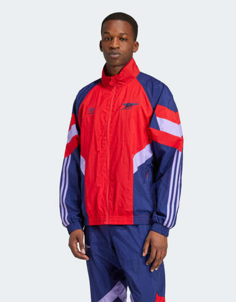 Chaqueta de chándal roja de fútbol con diseño del Arsenal de adidas Originals - view 1