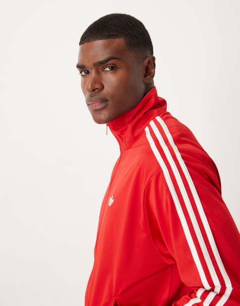 Chaqueta de chándal roja Firebird de adidas Originals - view 1